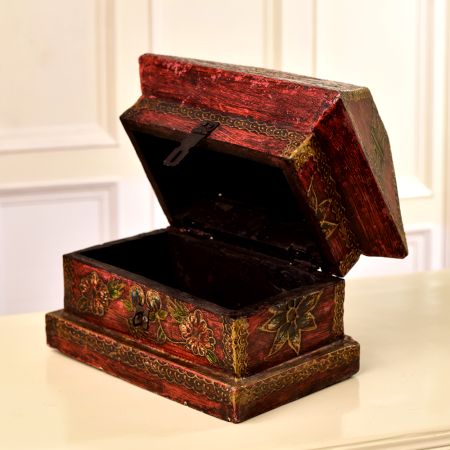 Handmade High-Quality Wooden Box for Home Decor